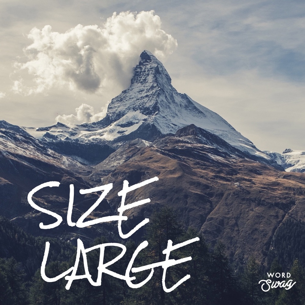Size Large!